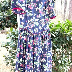 SPRING SUMMER PICTURE ME GIRLS DRESS SZ 10 FRUITY BLUE in 30350